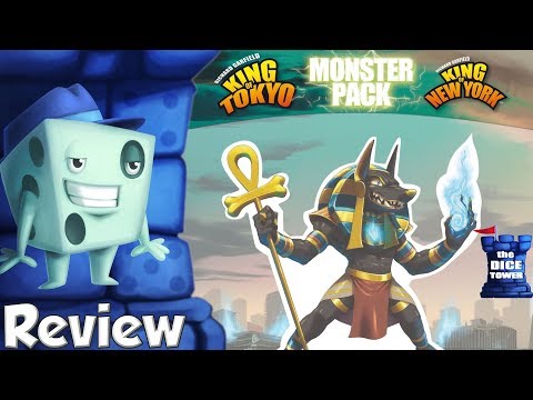 King of Tokyo:NewYork: Monster Pack - Anubis Review - with Tom Vasel