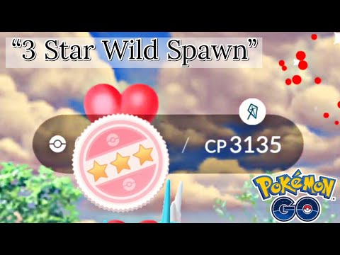 *3135 Highest Cp Wild Spawn* Cp Fully Evolved Pokemon Spawn In Wild Pokemon Go | Rare Pokemon Spawn