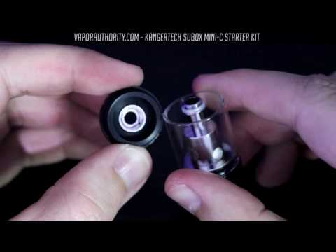 Part of a video titled Kanger Subox Mini-C - Tutorial and Review - YouTube