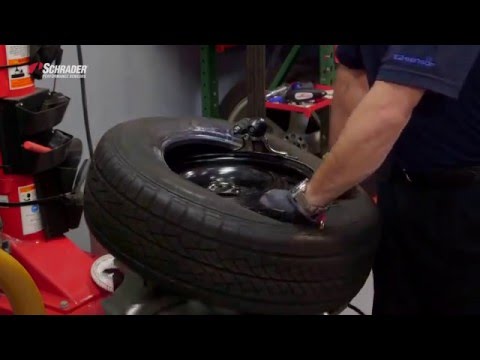 Schrader EZ-sensor - Clamp-in Sensor Installation