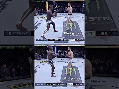 How Imavov Knocked Out Adesanya 👊 |  Technique Breakdown  #ufc #breakdown