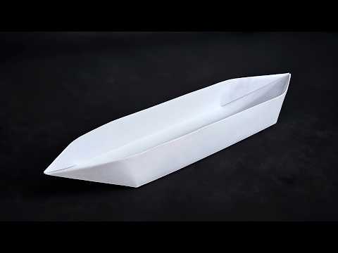 Easy Paper Boat that Really Floats! | Simple Origami Tutorial