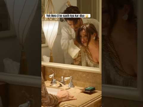 Yeh Nora Ji ke saath kya kar diya 😳😳 #norafatehi #ishaankhatter #bollywood