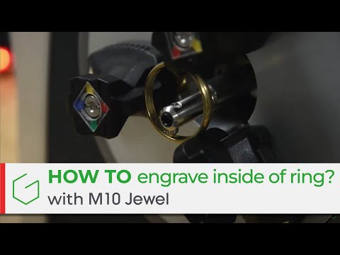 Slide 6 - Käytetty kaiverruskone M10 sormuksille  STD ilman ohjelmaa (video)