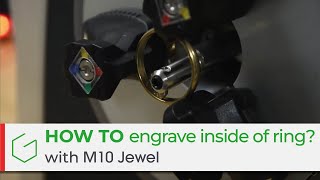 Internal engraving of a ring for Valentine&#39;s Day - Gravograph M10 Jewel