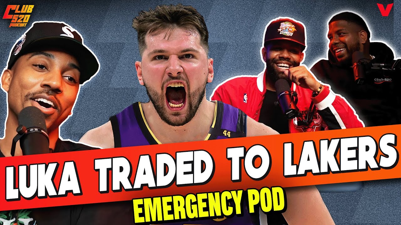 Jeff Teague REACTS to Luka Doncic TRADE to Los Angeles Lakers, Anthony Davis to Dallas Mavericks