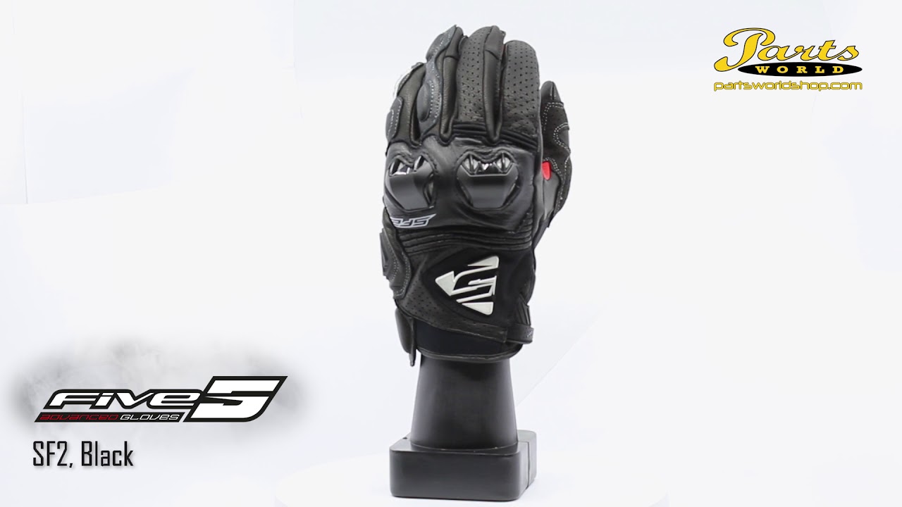 Five Gloves SF2 Black by Parts World AG