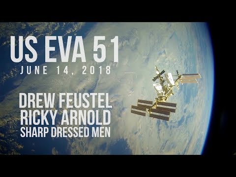 US EVA 51 - Sharp Dressed Man in the EMU