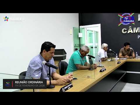 2 REUNIÃO ORDINÁRIA DA CÂMARA MUNICIPAL DE SÃO JOSÉ DO MANTIMENTO-MG.