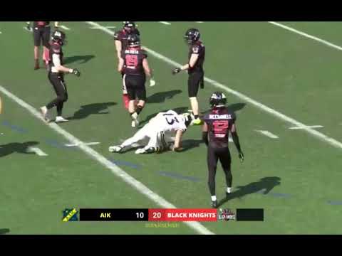 Örebro Black Knights @ AIK Week 11 Highlights || Week 11 ||  Super Seriens 2025