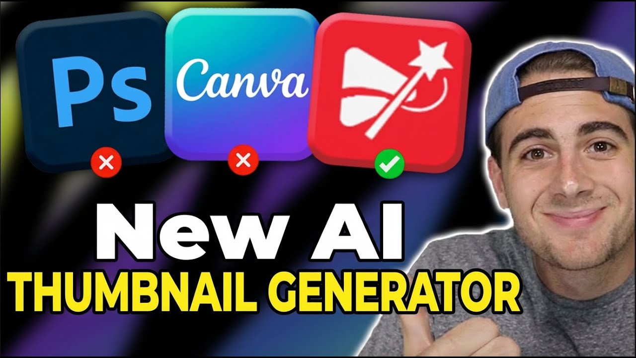 Stop Using Photoshop & Canva.. This AI Thumbnail Maker Replaced Them!