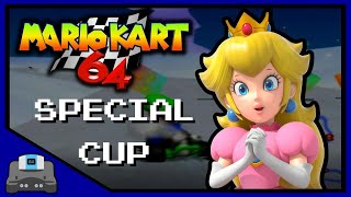 Special Cup 50cc as Peach | Mario Kart 64 Gameplay (Japanese version)