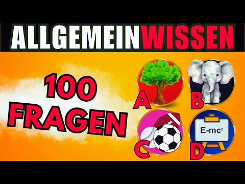 Das Große Allgemeinwissen Quiz mit 100 Fragen! (2026)