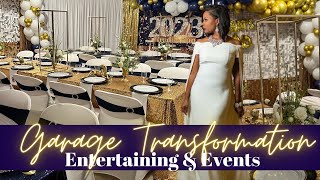 EXTREME GARAGE TRANSFORMATION FOR GRADUATION PARTY| GRADUATION PARTY IDEAS 2023| EVENT PLANNING