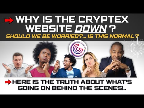 👉🏽Why is the Cryptex Website offline? 🔥🔥🔥 Should we be worried? #cryptex #cryptexdefistaking