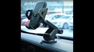 Kẹp điện thoại ô tô hít kính hoặc táp lô, kẹp Hoco CA76 cho ô tô xe hơi chắc bền - PhuKienMini.vn