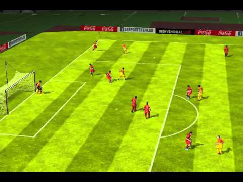 La Liga - RCD Mallorca vs. FC Barcelona B - Deulofeu's cross to Iniesta