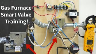 Honeywell Smart Valve Operation, Testing, Wiring! HVAC Gas Furnace Training!