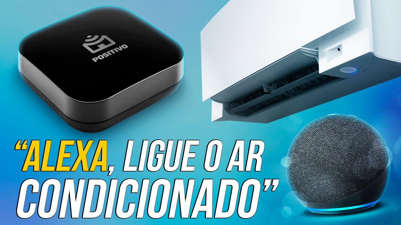 Como controlar QUALQUER ar condicionado com Alexa e o Celular
