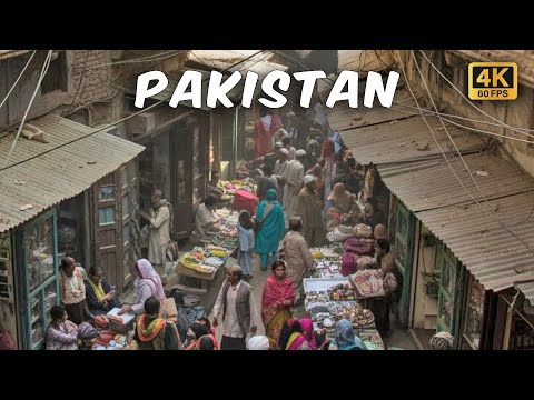 🇵🇰 Pakistan, Lahore - UNSEEN Walking Tour in 4K 60FPS