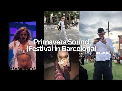Ich zwinge Ceddo zu Addison Rae beim Primavera Sound und Vintage Stores in Barcelona (hammer)