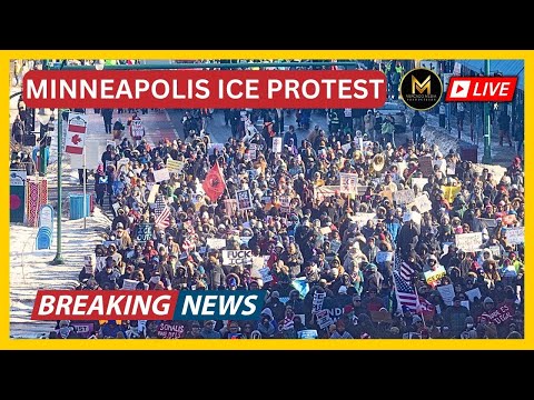 PROTEST AGAINST ICE CONTINUES AFTER ALEX PRETTI MURDER - Minneapolis, MN