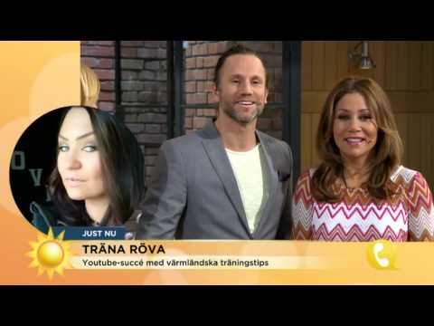 "Träna röva" med Jihdes nya favorit - Nyhetsmorgon (TV4)