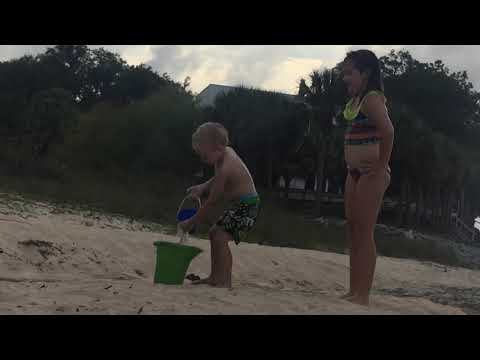 BROTHER AND SISTER ARGUING AT THE BEACH! LOL