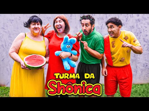 A HISTÓRIA DA TURMA DA MÔNICA - versão Gabriel e Shirley