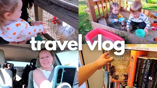 Traveling to VA Beach (ROAD TRIP VLOG) | aquarium, pumpkin patch, visiting cousin Remy + more