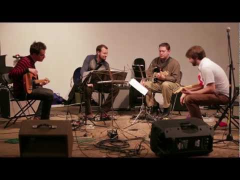 Dither Quartet - 2 movements from 'Ones' - at the Dither Extravaganza 2012 - Invisible Dog Gallery