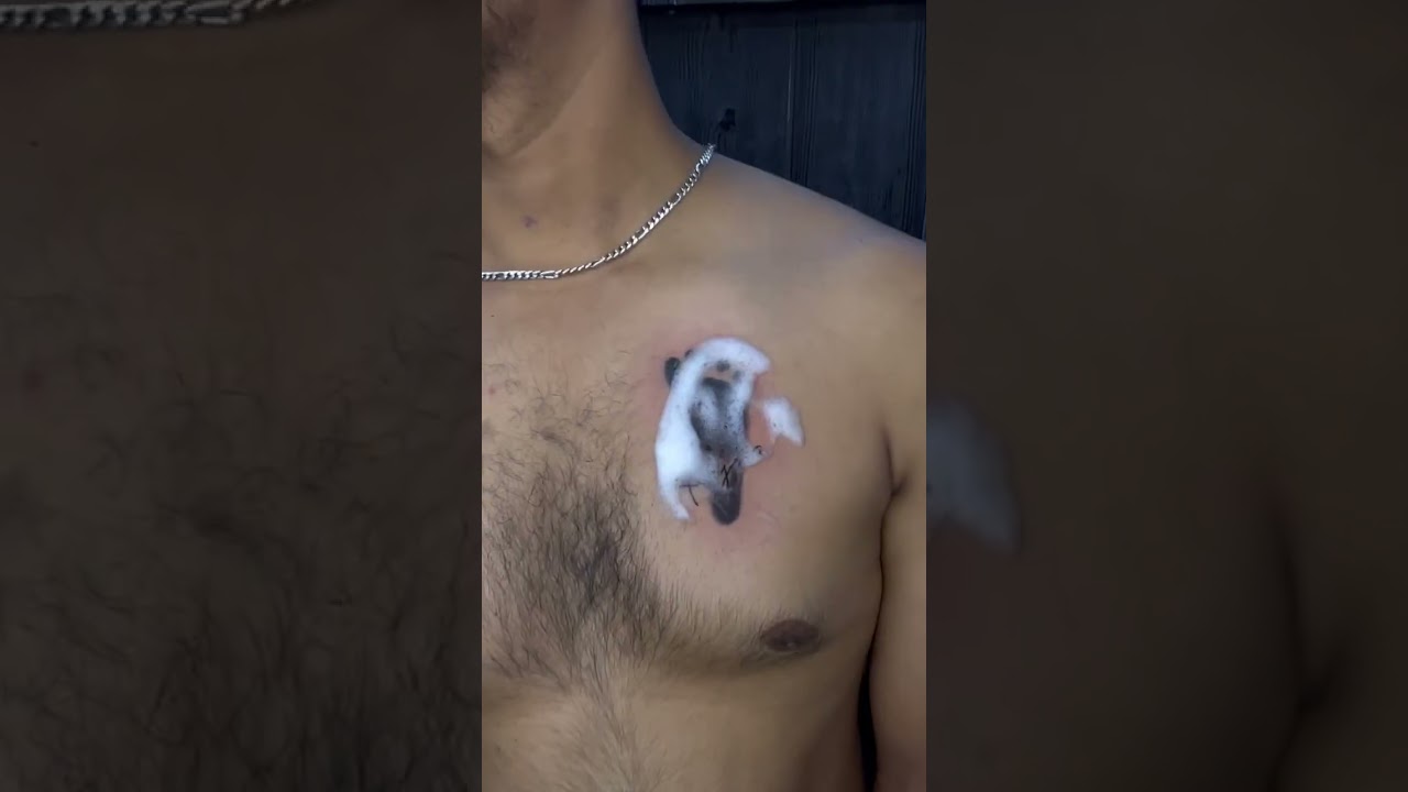 Wow great tattoo ❤️👍#doughter #love #youtubeshorts