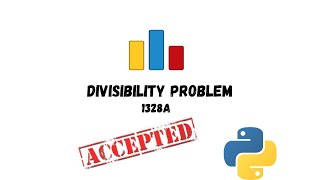 Download the video "Codeforces Divisibility Problem 1328A Solution in Python language | RayRobo"