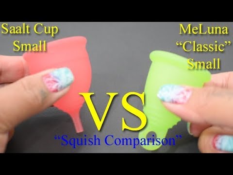 Saalt Cup vs MeLuna Classic Sm "Squish" - Menstrual Cups
