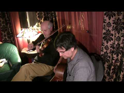 Randal Bays and Dave Marshall: The Blackbird and RIghts of Man, on irish fiddle and guitar