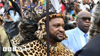 New Zulu King Misuzulu crowned in historic South Africa ceremony – BBC News