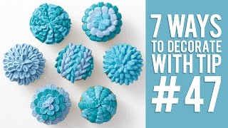 Wilton zdobící špička #47 košíková