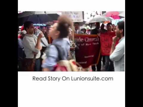 Haitians and Dominicans Protest In New York