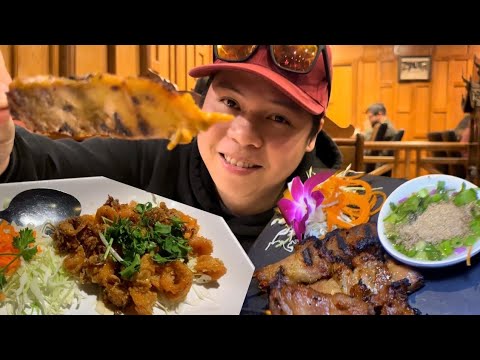 Delicie-se com os autênticos sabores tailandeses: Premier Spot de Las Vegas, Bangkok Sea Bass e Moo Ping BBQ Pork