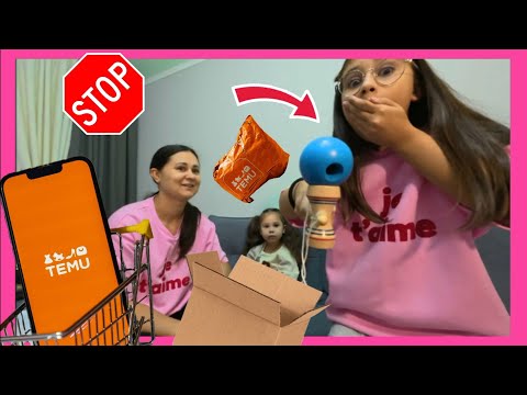 📦I ordered KENDAMA from TEMU🙅MOTHER chooses only PRODUCTS for MY SISTER from TEMU Children's Vlogs