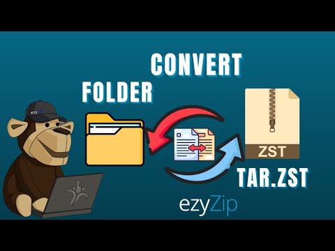 How to Convert Folder to TAR.ZST File