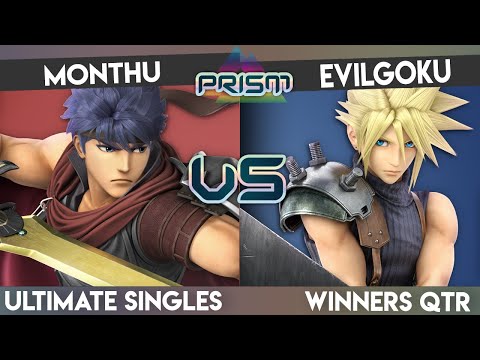PRISM 192 - Monthu (Ike) vs. Evilgoku (Cloud/Ike) - Winners Quarter - Smash Ultimate Singles