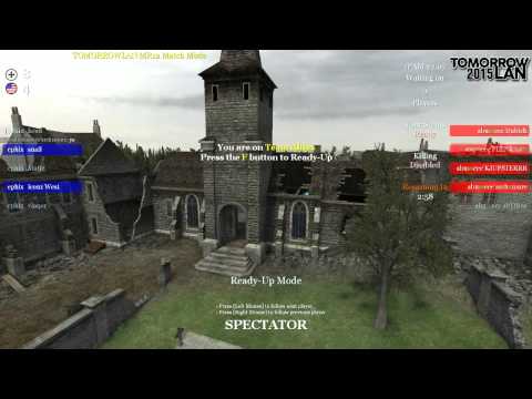 [CoD2] abusee vs ephix TOMORROWLAN2K15 Groups (mp_dawnville)