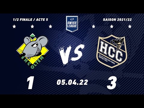 05.04.2022 EHC Olten - HC La Chaux-de-Fonds (1-3)