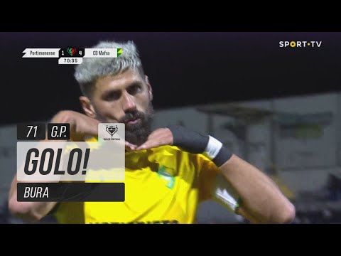 Goal | Golo Bura: Portimonense 1-(4) CD Mafra (Taça da Portugal 21/22)