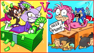 Rich Love vs Broke Love | Very Sad Story But Happy Ending  – Sonic the Hedgehog 2 Animation