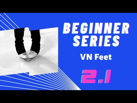 How to Rotate our Blades on Ice - VN feet  | Beginner Learn to Ice Skate Series thumbnail