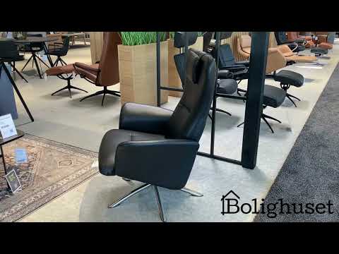 Hjort Knudsen   Opus høj lænestol   inkl.  nakkepude