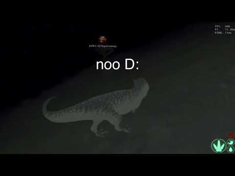 Rare clip of a Dilo flying | The isle legacy Short clips