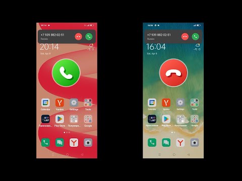OPPO A57s vs OPPO A17 incoming call Screen Video